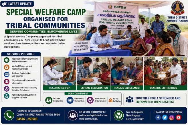 Special Welfare Camp Organised for Tribal Communities
